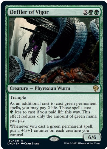 Magic mtg defiler vigor - mtg,
