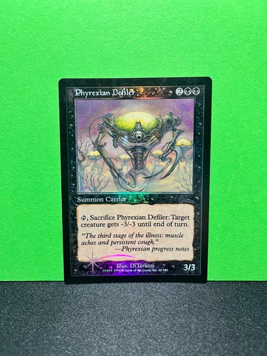 Foil phyrexian defiler - phyrexian,