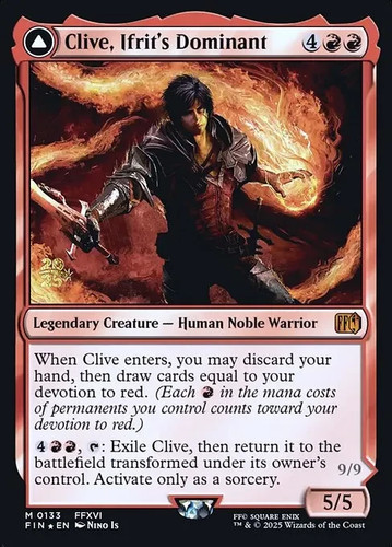 Clive ifrit dominant - clive,, ifrit's