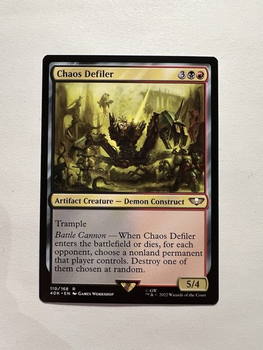 Chaos defiler mtg 40k - chaos,